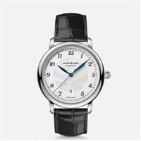 Armbanduhr Montblanc Herr Star Legacy Automatic in Stahl 128681 - 128681